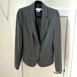 New York & Company blazer. 6 Tall. Gray.